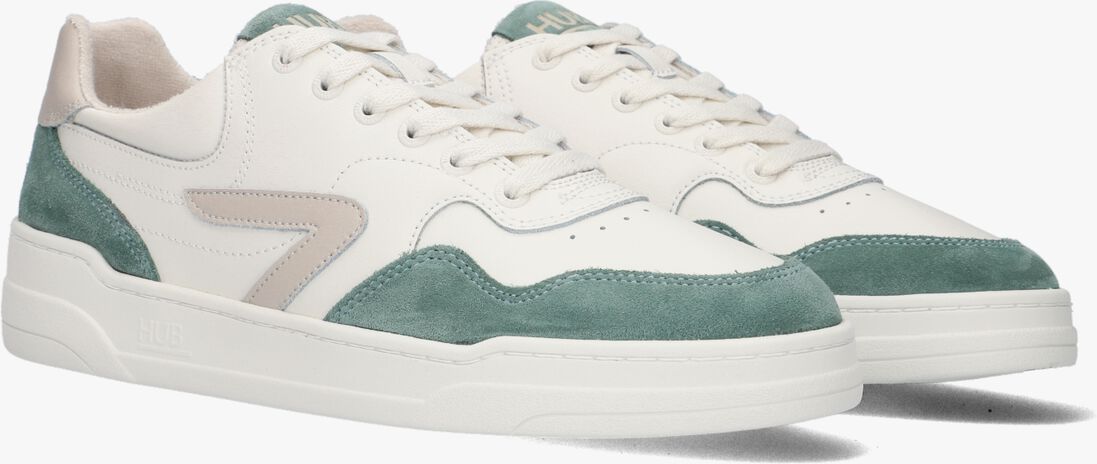 HUB witte hub lage sneakers court-z men