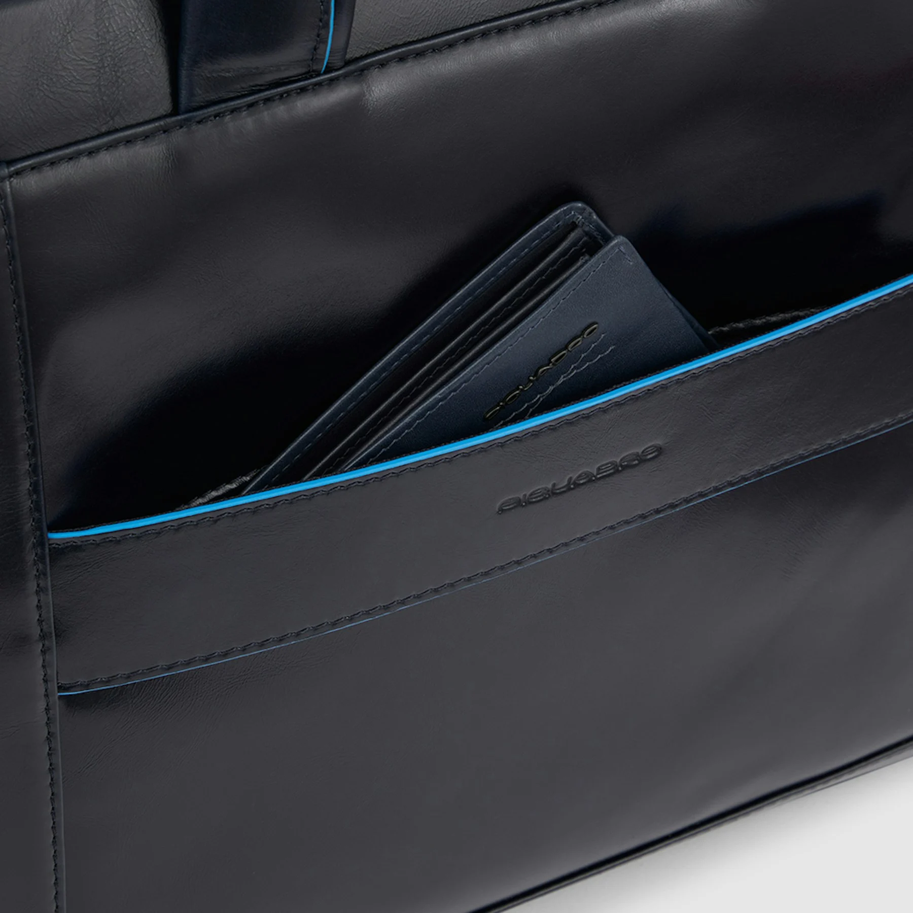 Mallette en cuir | Noir