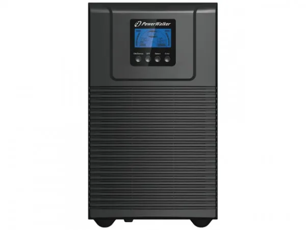 PowerWalker VFI 3000 TG - UPS - 2700 Watt - 3000 VA - 9 At - RS-232, USB - output-stikforbindelser: 5