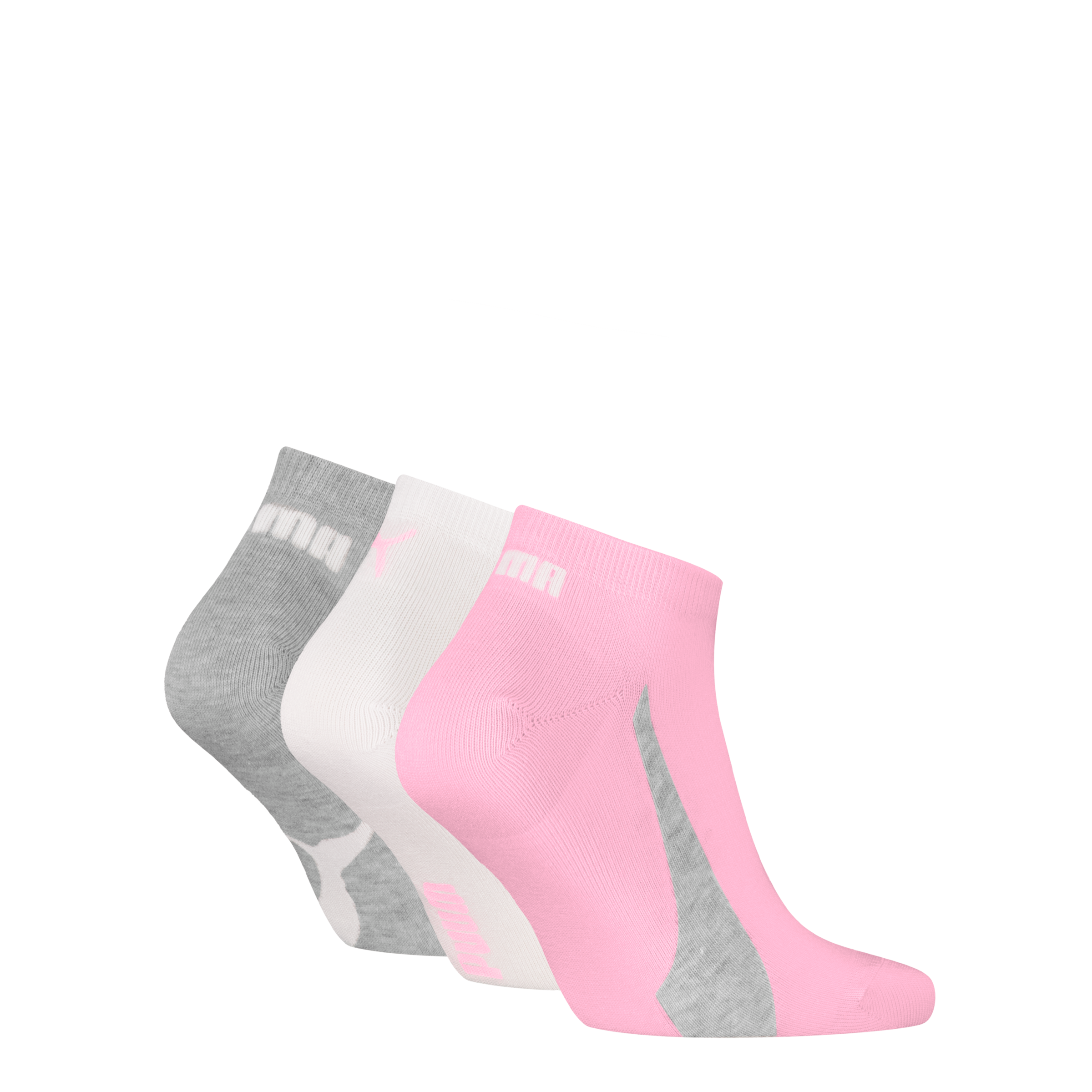 PUMA Sneakersocken »PUMA UNISEX LIFESTYLE SNEAKERS 3P« 3 Stk. tlg. Flache Zehennaht, Rippenbündchen