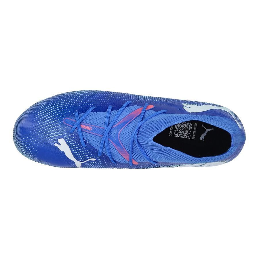 PUMA Future 7 Match MG Formula - Bleu/Blanc/Bleu Enfant