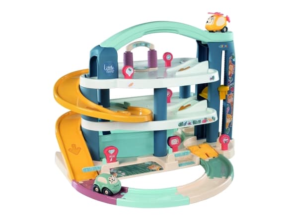 Smoby Little Maxi Garage Toy Car Vroom Planet (140203)