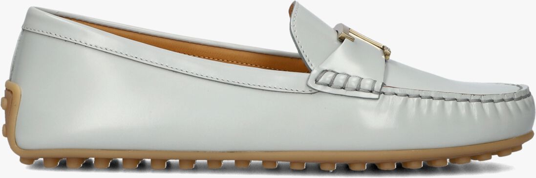 witte tod's mocassins gomma 10l mocassino