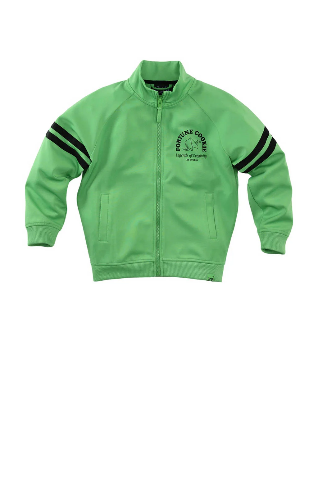 Z8 kids sweatvest Finch groen