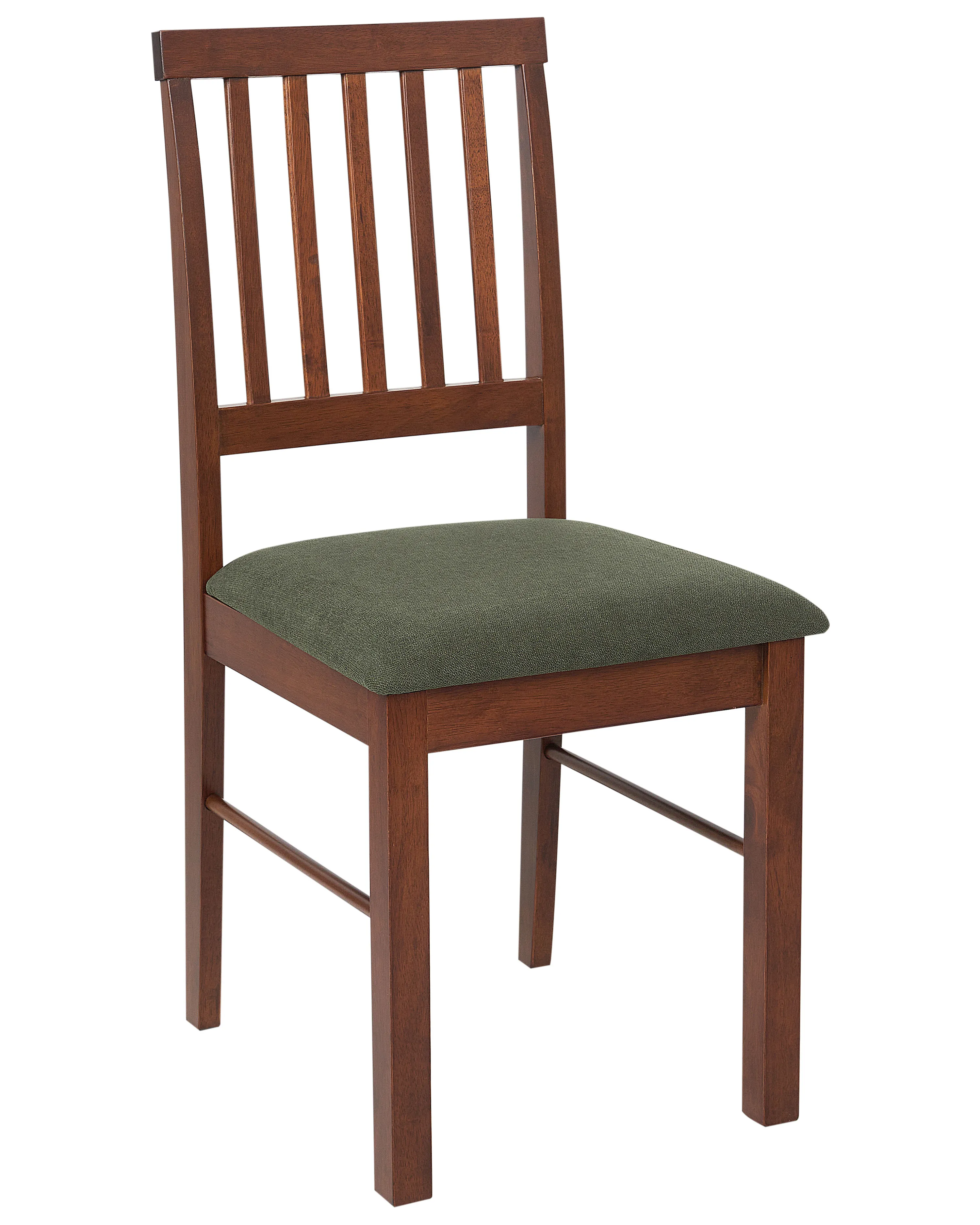 Set van 2 eetkamerstoelen ORONO Hout Donkerbruin