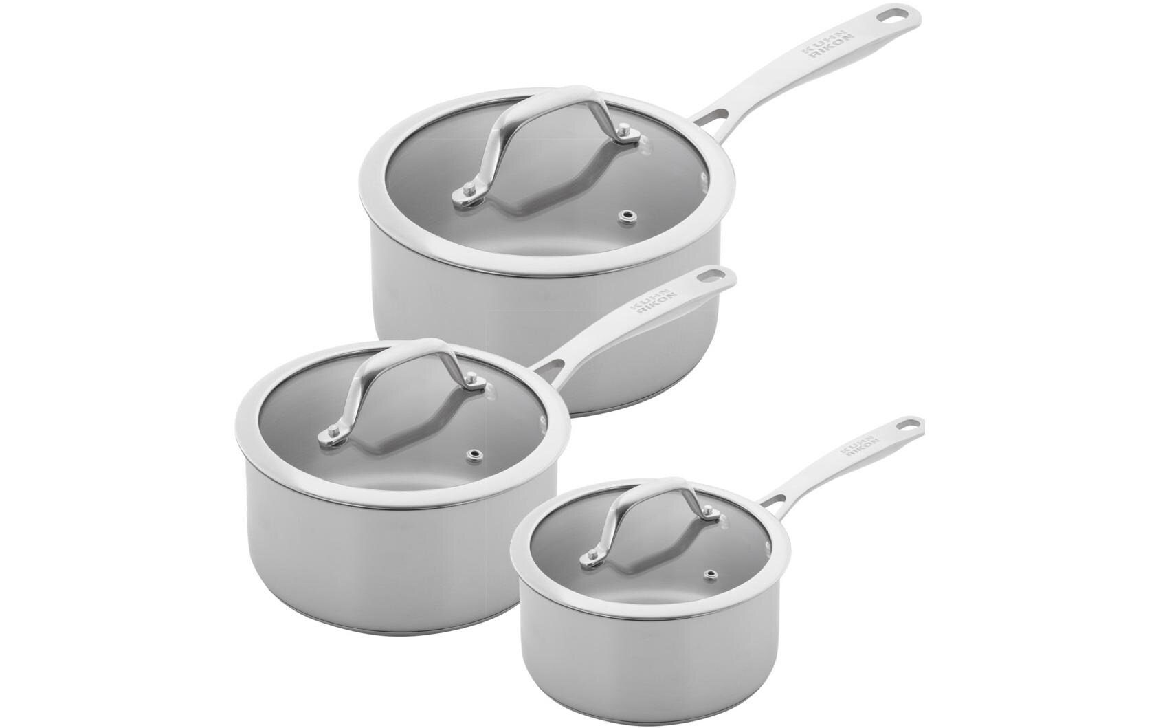 Stieltopf Allround 16 cm/18 cm/20 cm<br>Kasserollen Set