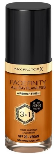 Max Factor Facefinity 3-in-1 Foundation Warm Hazelnut 30ML