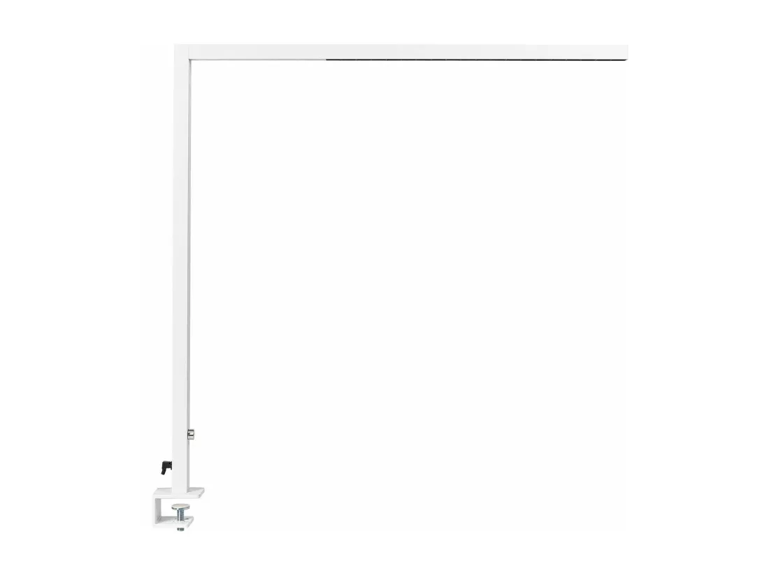 Lampe de bureau LED à pince VOLANS Avec variateur Métal Blanc