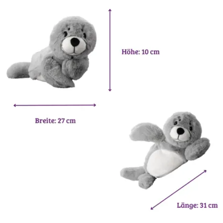 welliebellies® Wärmekuscheltier Seehund