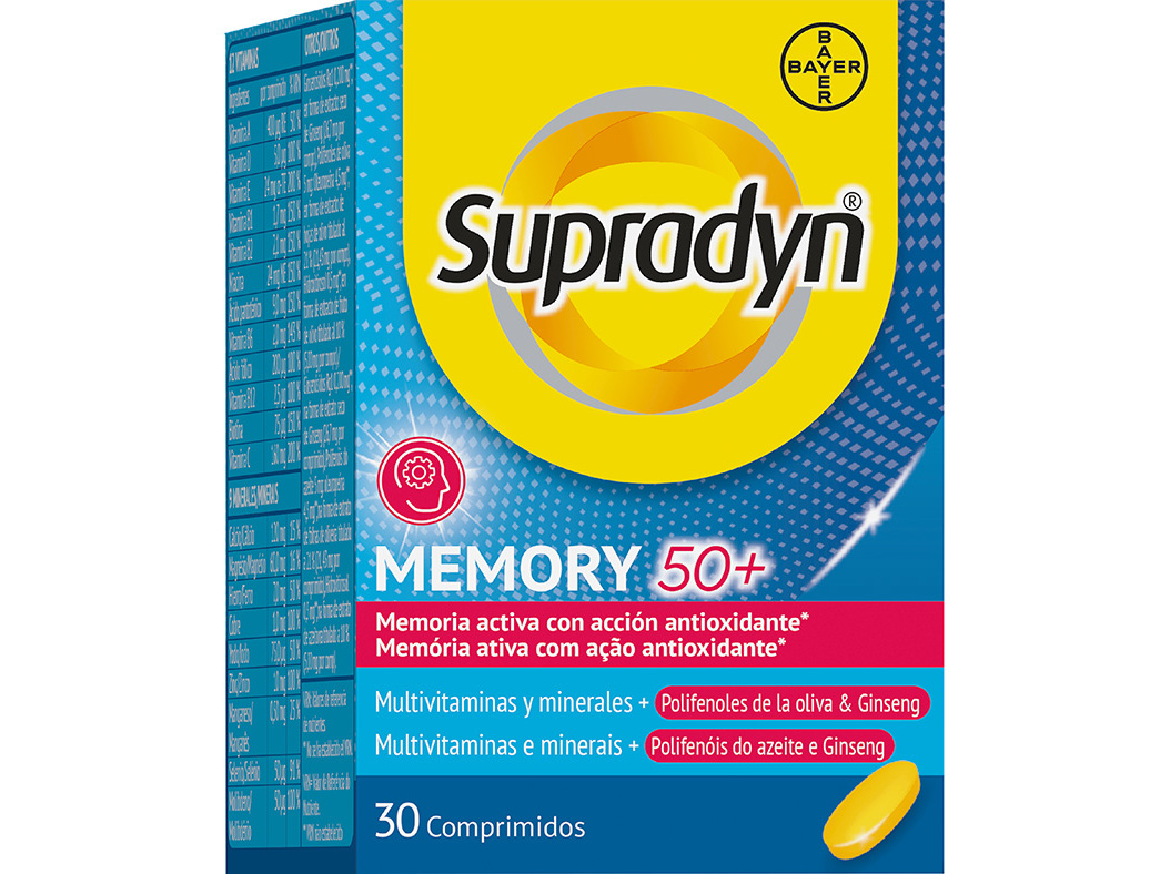 SUPLEMENTO SUPRADYN MEMORY 50  30COMP