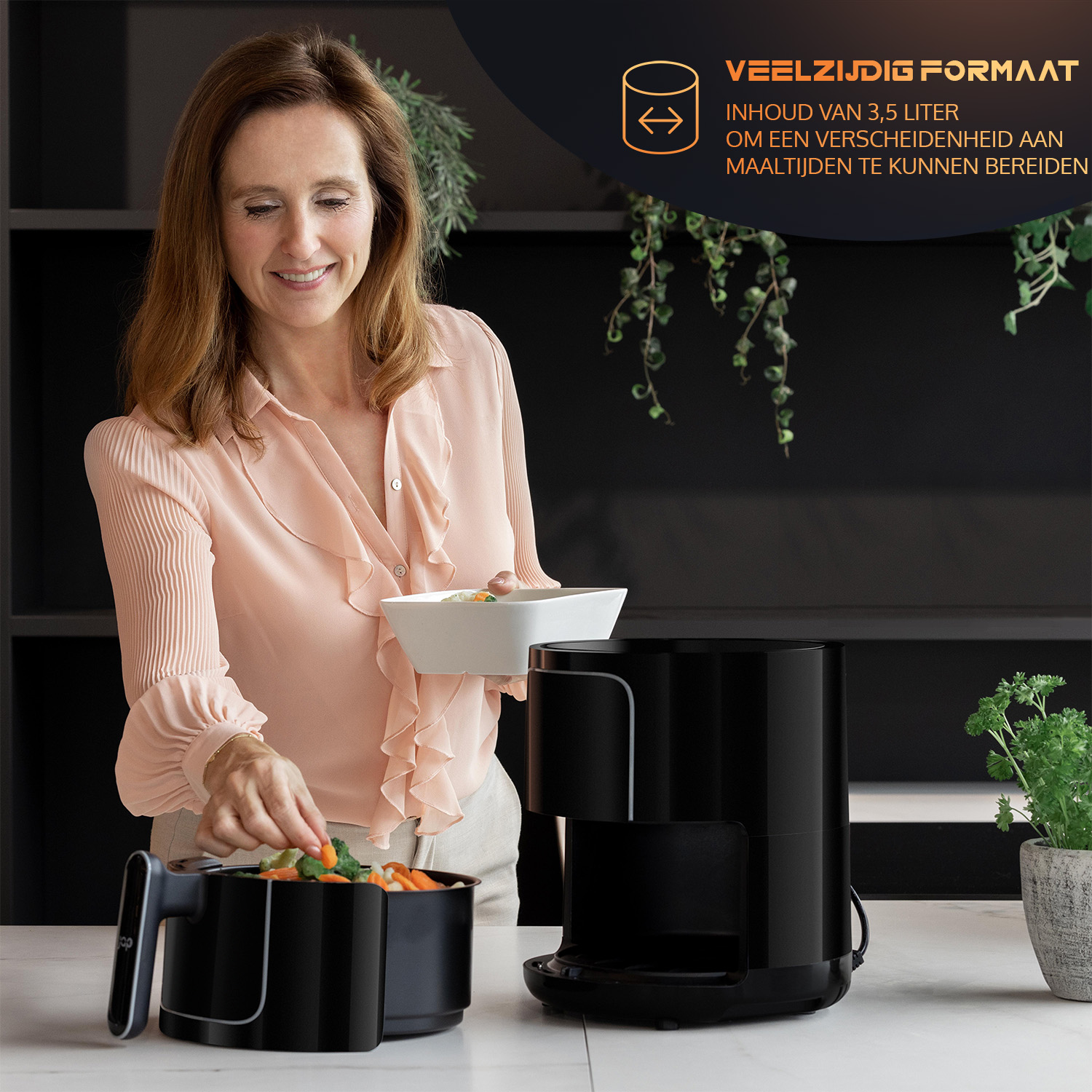 JAP Ascension 7,6 liter XXL airfryer