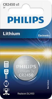 Philips Lithium Cr2450 3 Volt 1 stuk