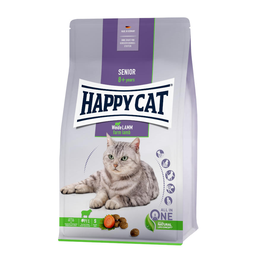 Ração para Cordeiros Idosos Happy Cat