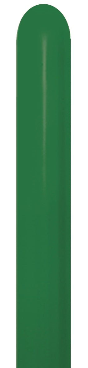 Donkergroene Modellleerballonnen 1,52m 50st