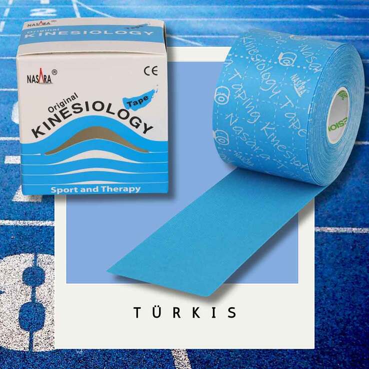 Kinesiologie Tape 5 cm x 5 m blau, 1 St