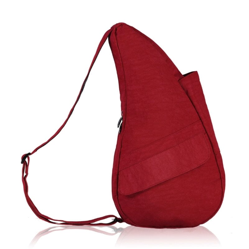 The Healthy Back Bag Textured Nylon M Crimson