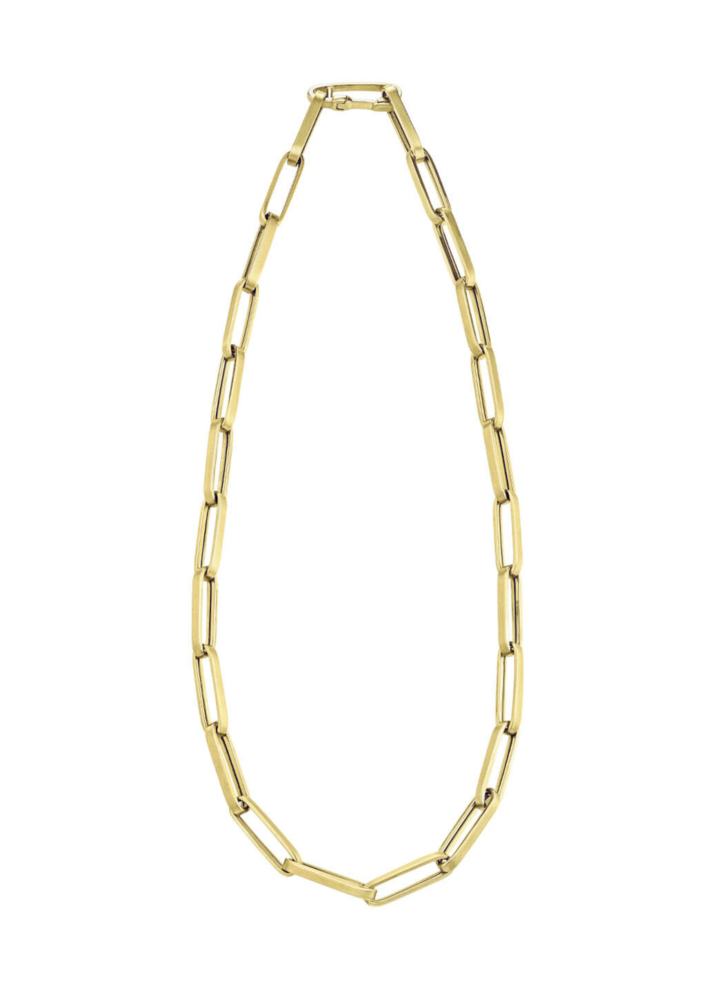 Interessante Glieder-Halskette aus Gold-