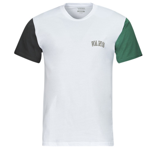 Vans - COLORBLOCK VARSITY SS TEE - Blanc