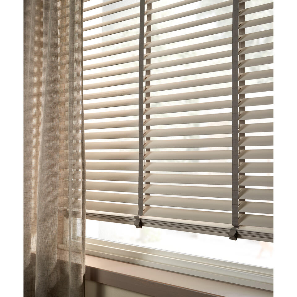 Fenstr Bamboe Jaloezie Wessel Off White 50mm