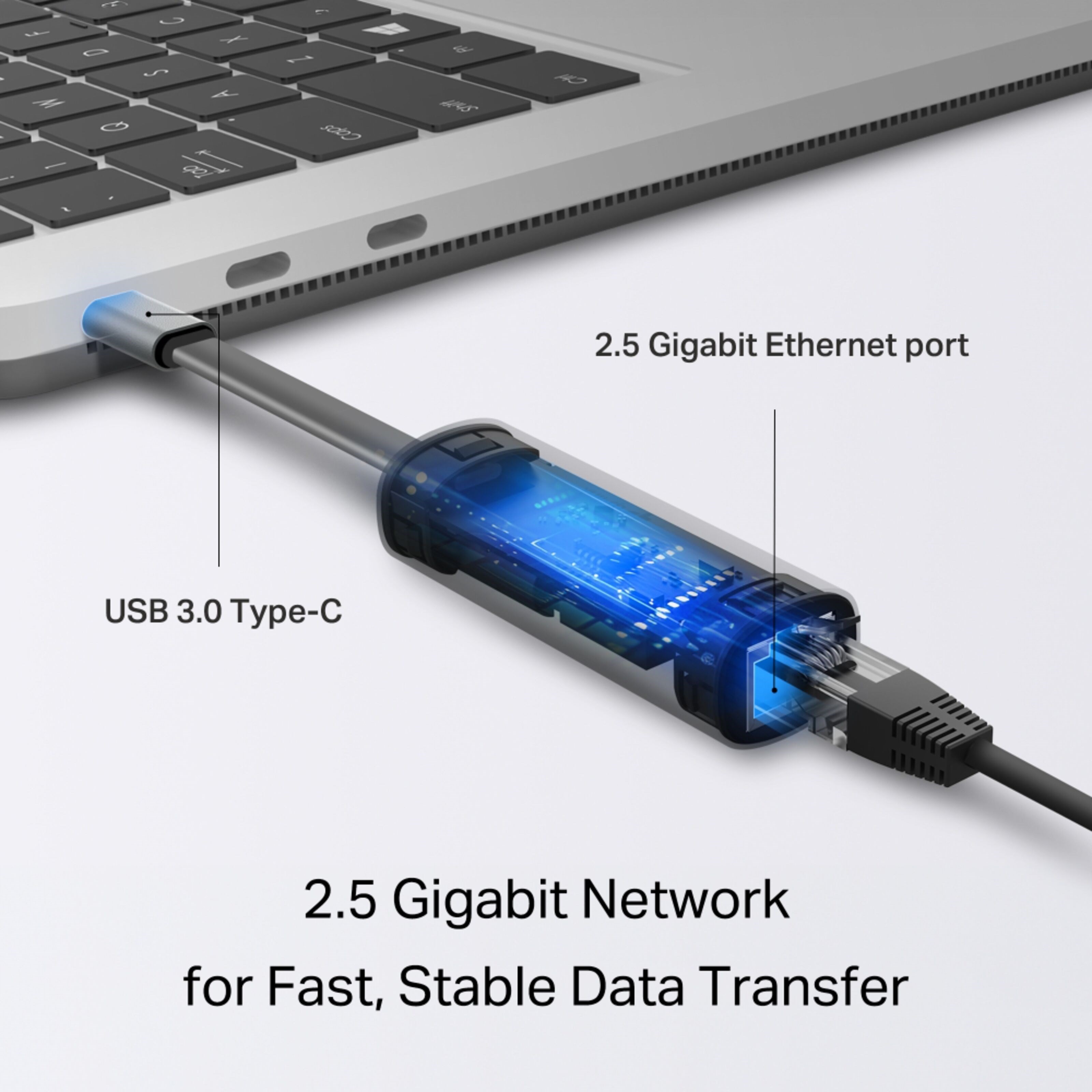 TP-link UE302C Nettverksadapter USB-C 2,5 Gbps