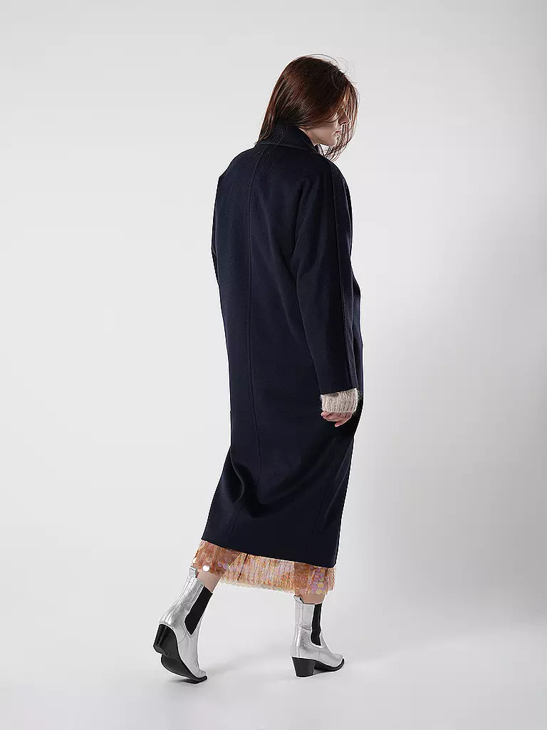 MAX MARA STUDIO Wollmantel ERIC  dunkelblau