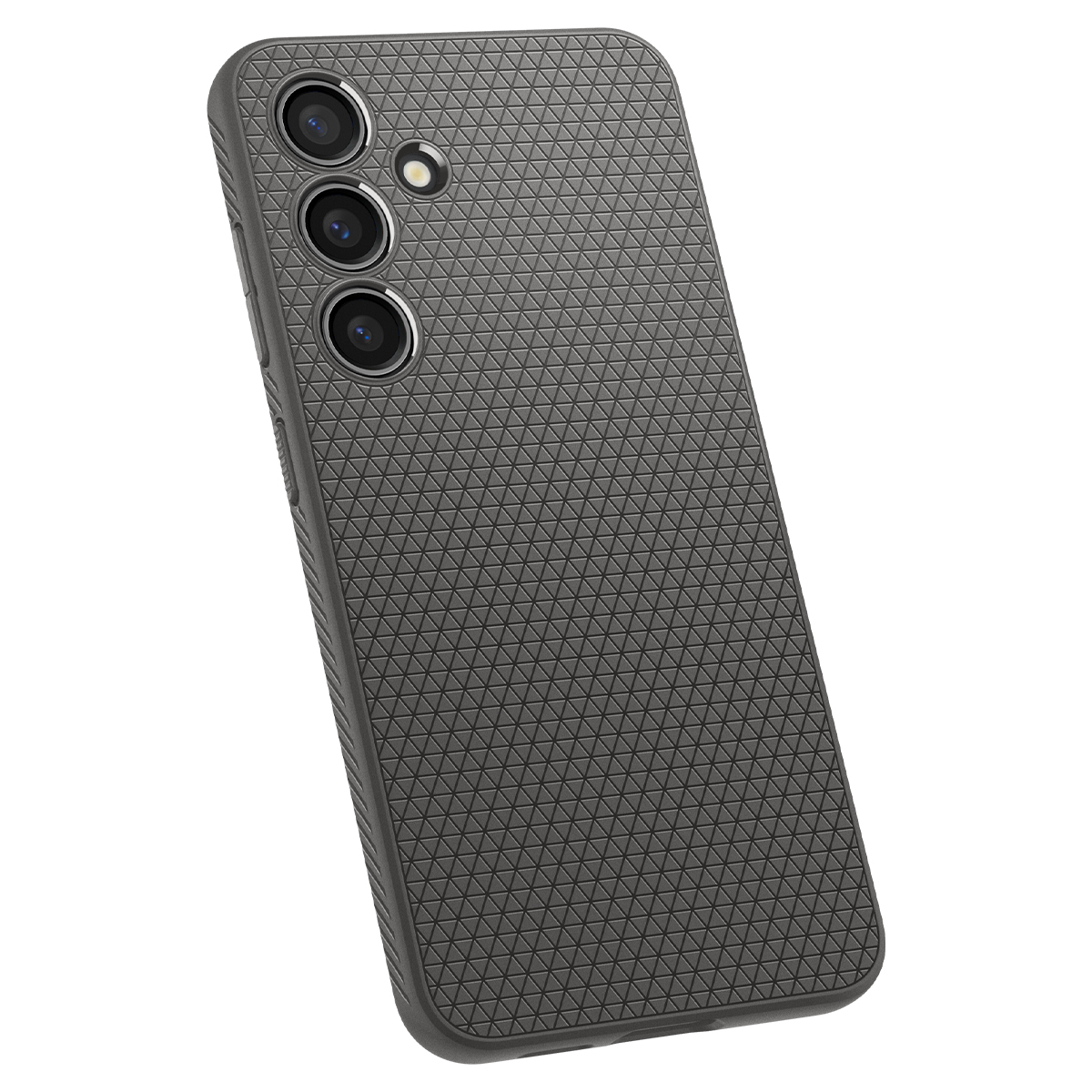 Samsung Galaxy S24 Liquid Air Case Gummi Hülle (ACS07450) - Granite Gray