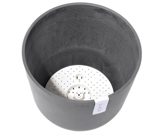 Ecopots Kunststoff-Topf Oslo mit Wassersystem,
