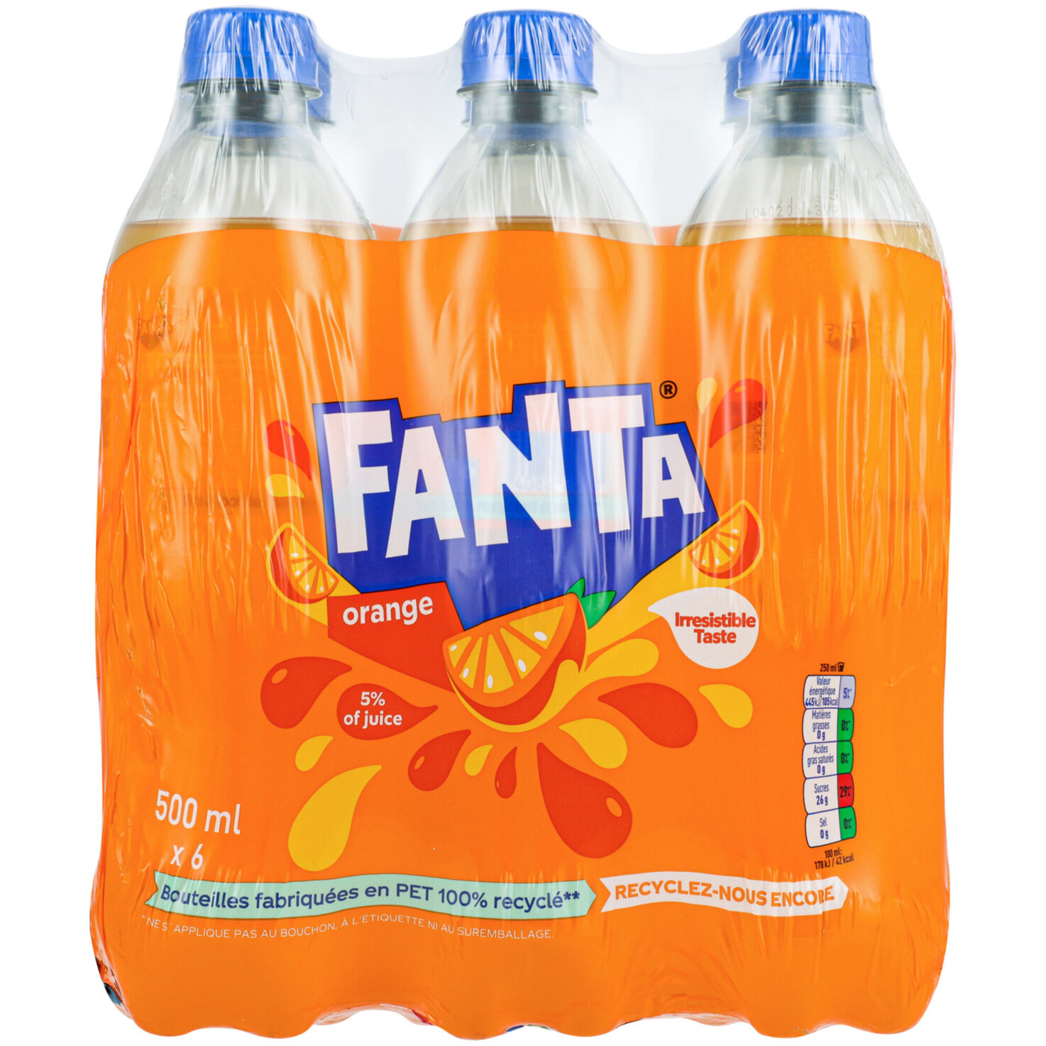 Fanta Orange 6x50cl -300cl