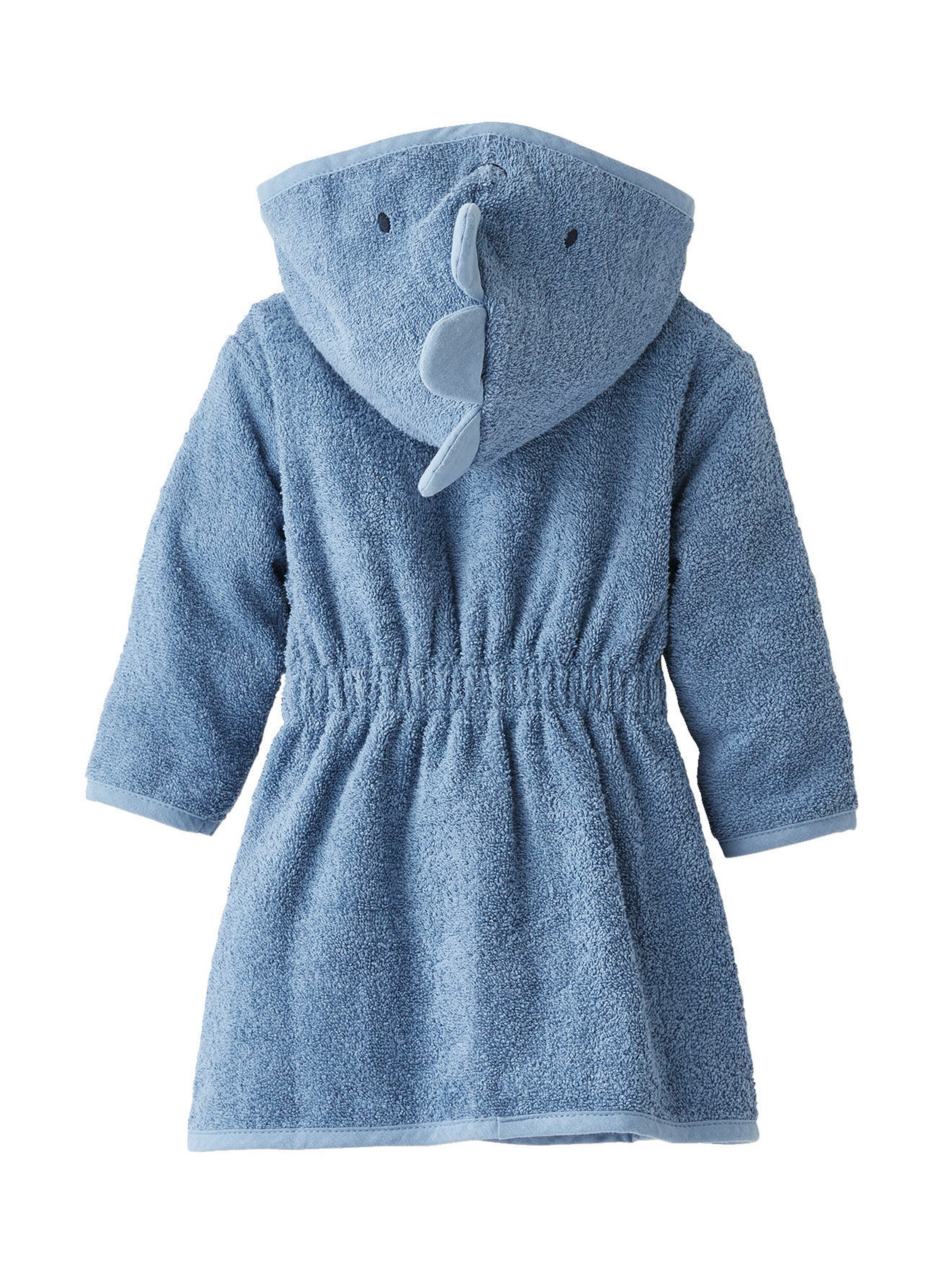 Vertbaudet Baby Bademantel KLEINER DINO blau