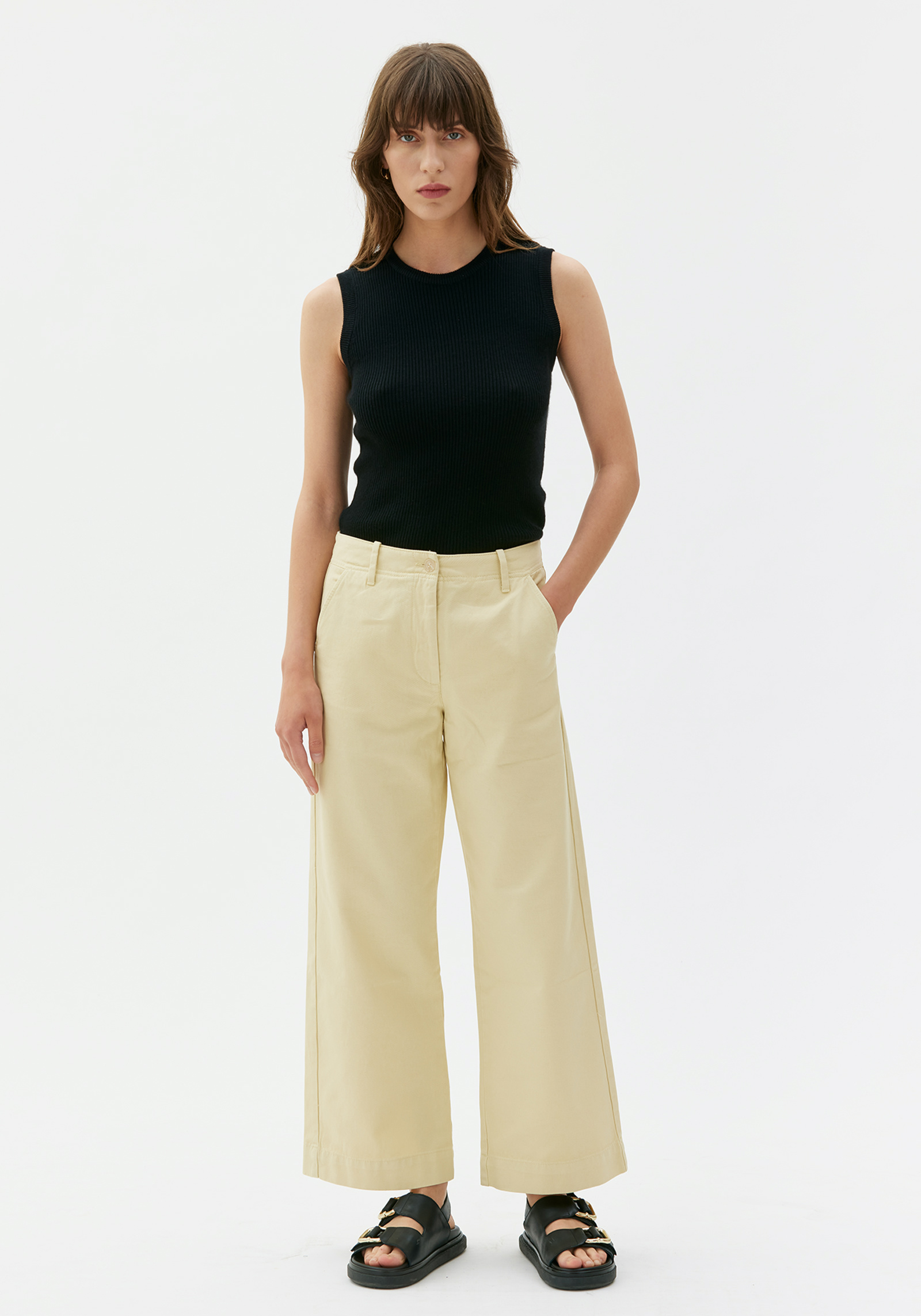 Maska Hose Laila Pale Yellow