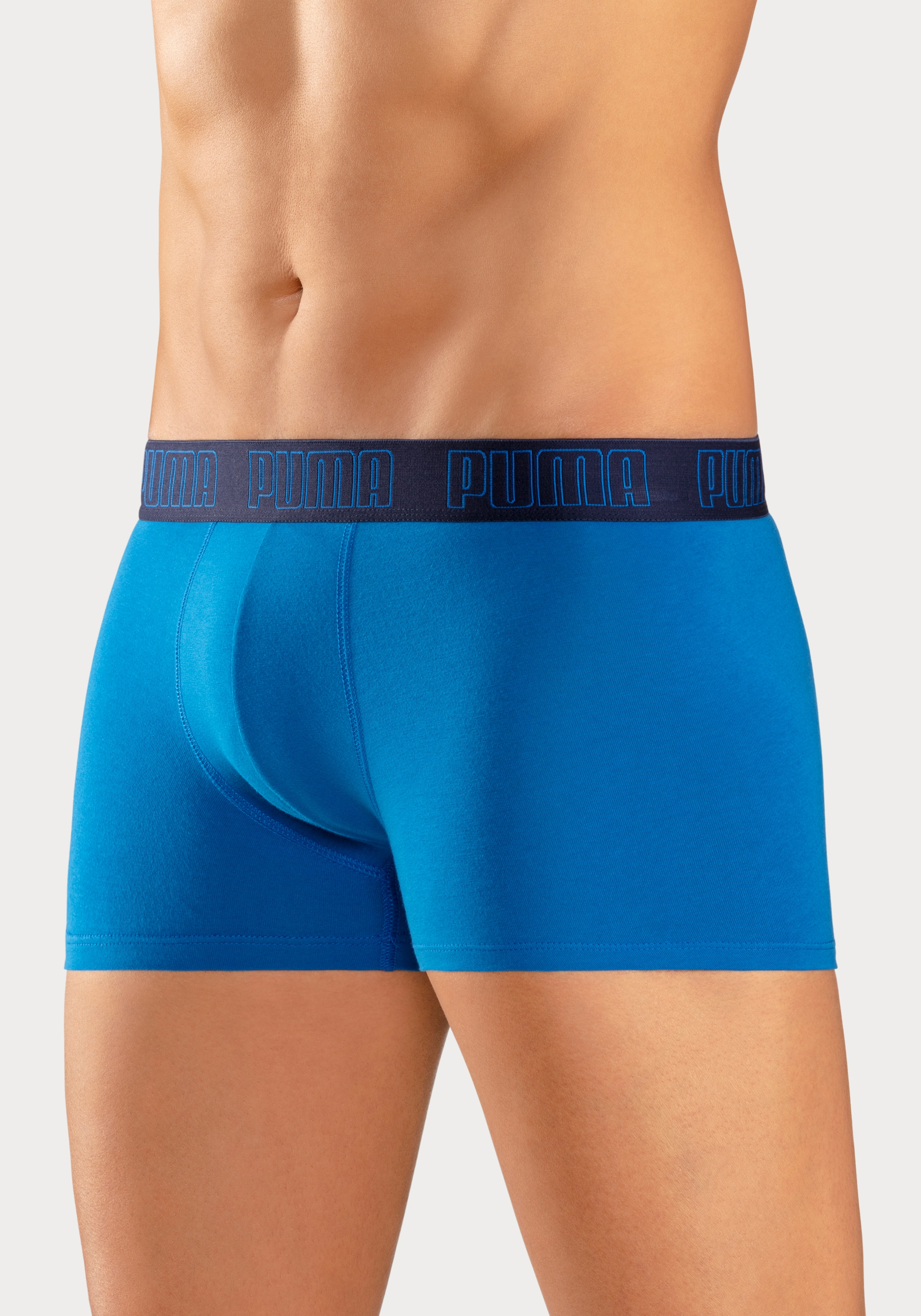 PUMA Hipster, 4er-Packer Packung, mit komfortablem Bund