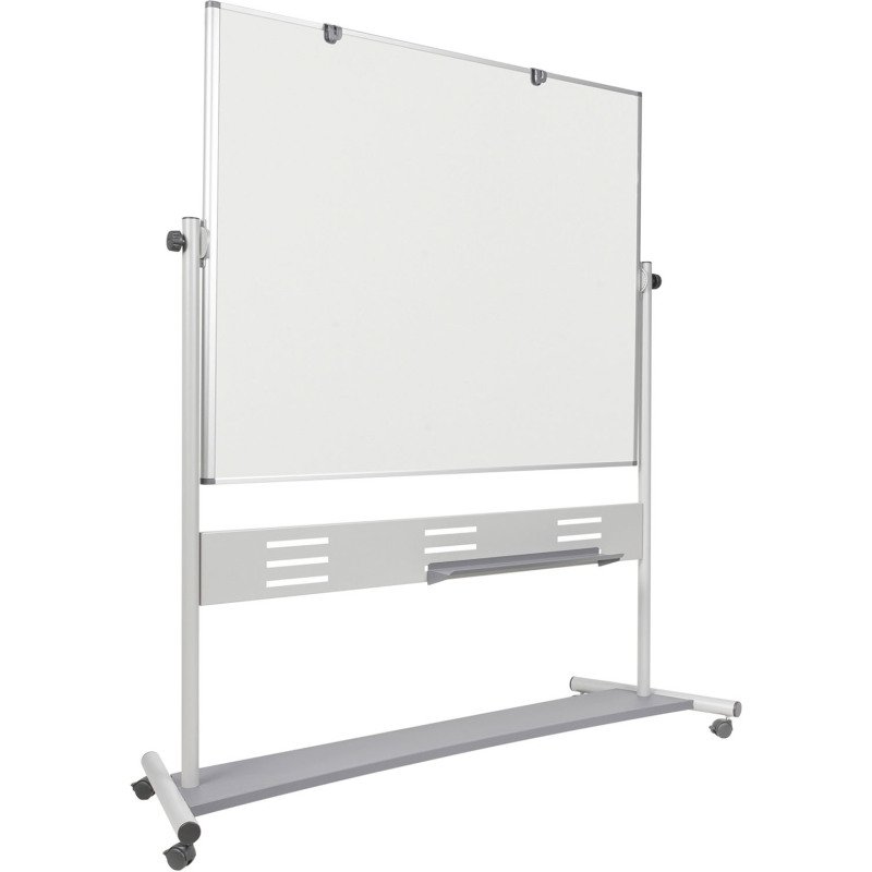 Tableau blanc mobile laqué pivotant Evolution Bi-Office 150 x 120 cm