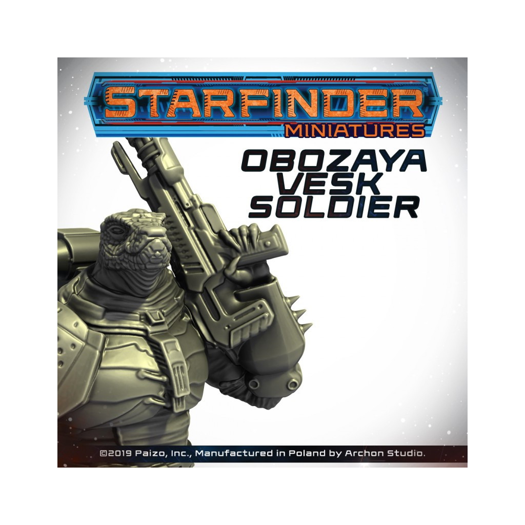 Starfinder - Obozaya Vesk Soldier