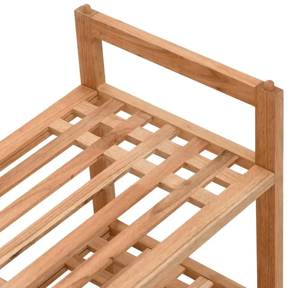 vidaXL - Schoenenrek - Bruin - Hout