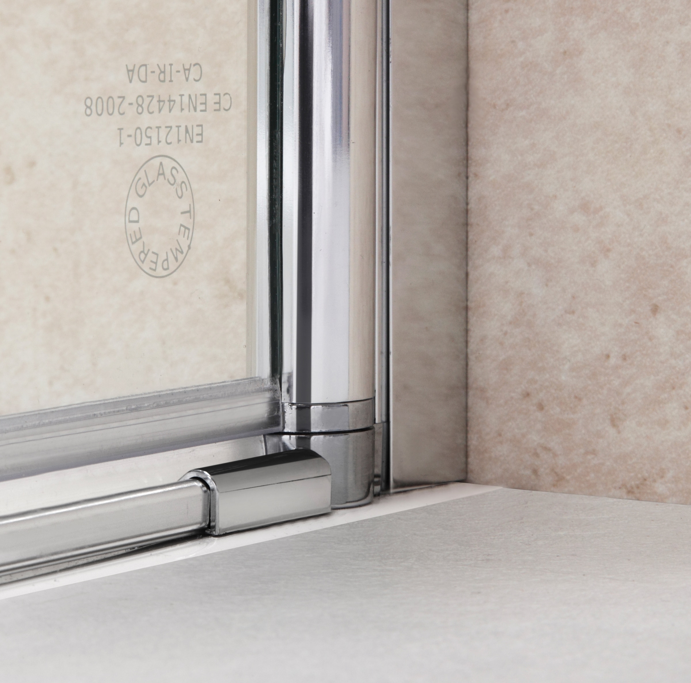 welltime Eckdusche »Florenz 2.1« Hebe-Senk-Mechanismus, barrierefrei einbaubar, mit Drehtüren