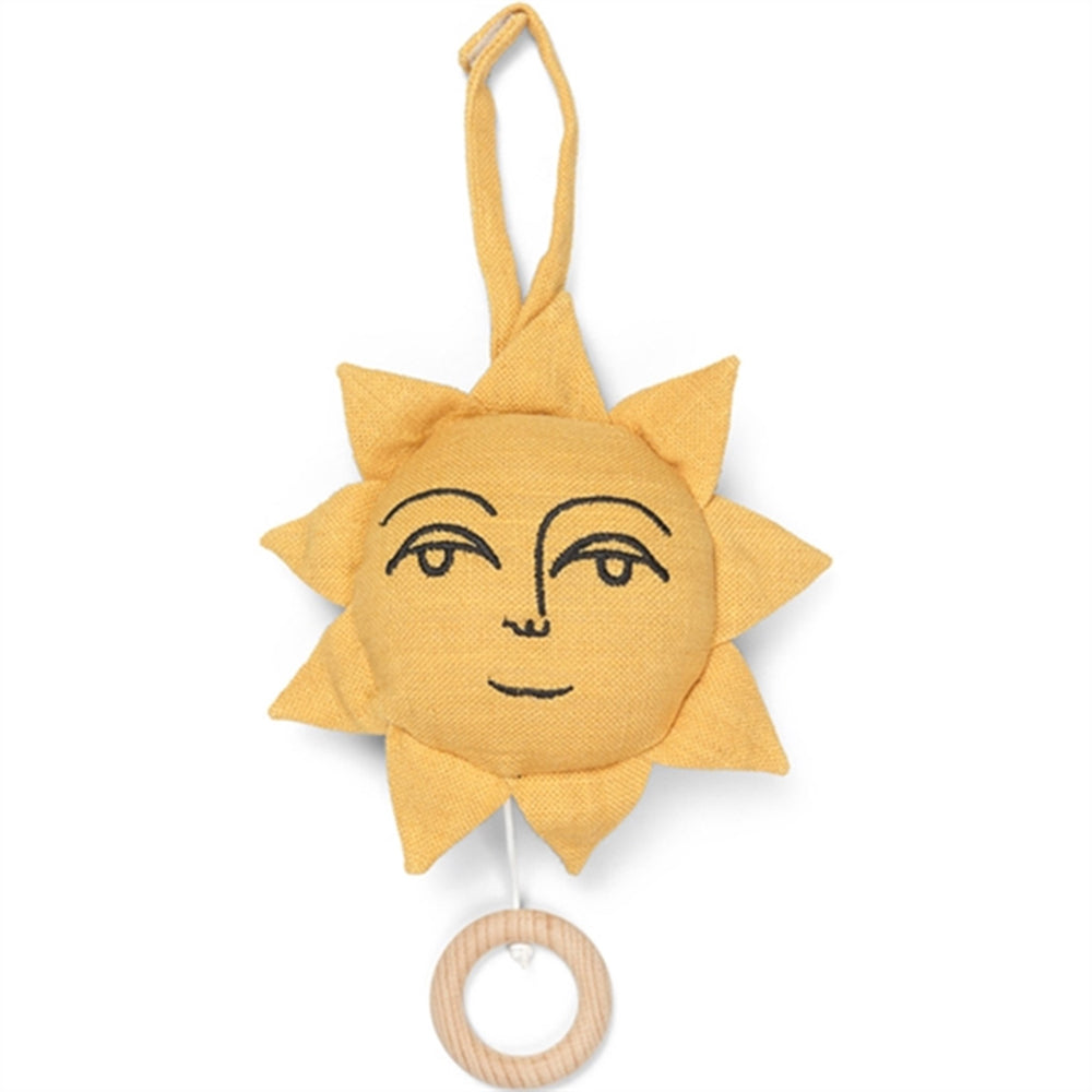 Sol Musik Uro Yellow - Ferm Living → Luksusbaby.dk