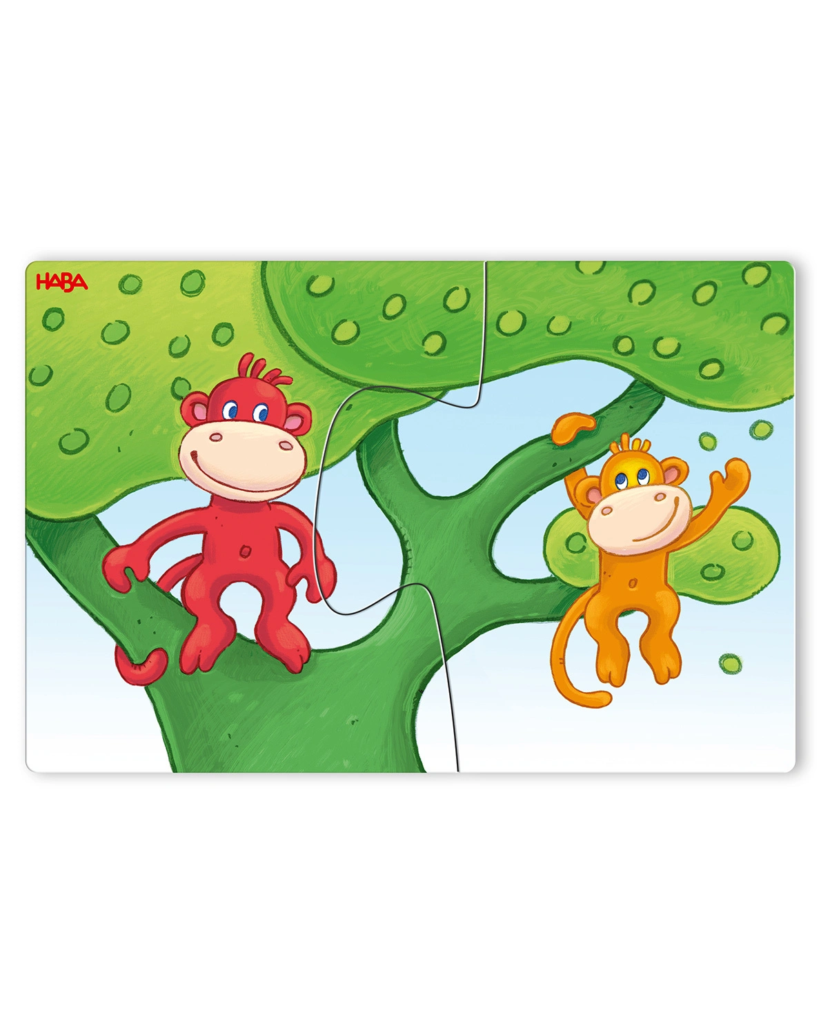 Puzzle WILDE TIERE 10x2-teilig