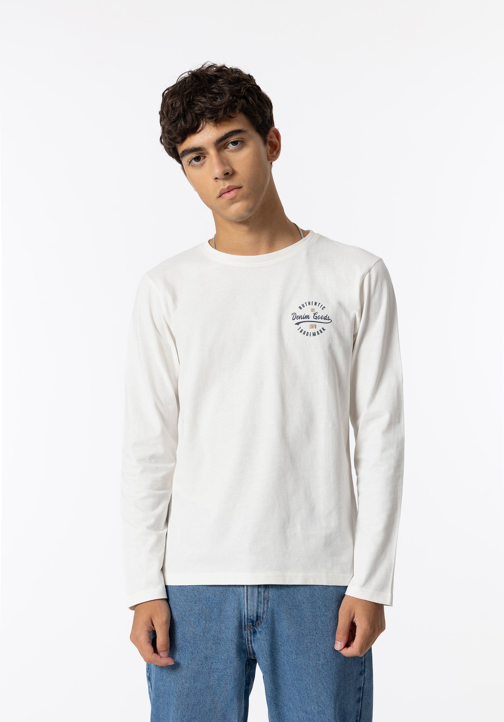 T-shirt com Estampado Frontal