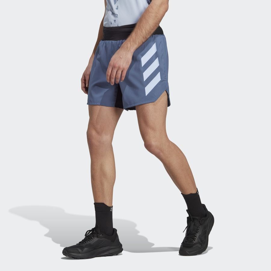 adidas Short Running Terrex Agravic Trail - Bleu