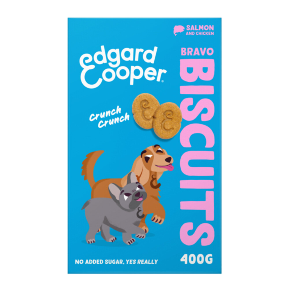 Edgard & Cooper Adult BiscuitZalm & Kip400 gr