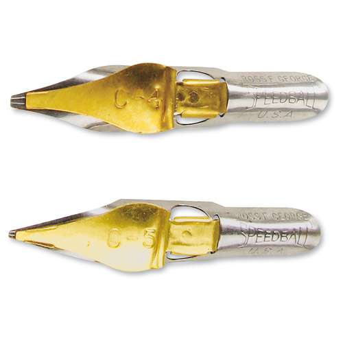 Speedball® C-Serie Schreibfeder 2er-Sets, flach