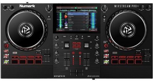 Numark Mixstream Pro+ - Standalone DJ Controller - Met Touchscreen - WiFi - Mixer