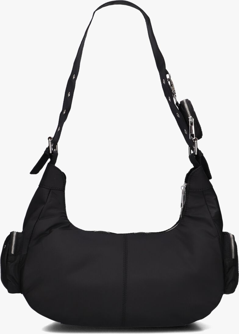 N\u00DANOO zwarte n&uacute;noo schoudertas sally pocket recycled nylon