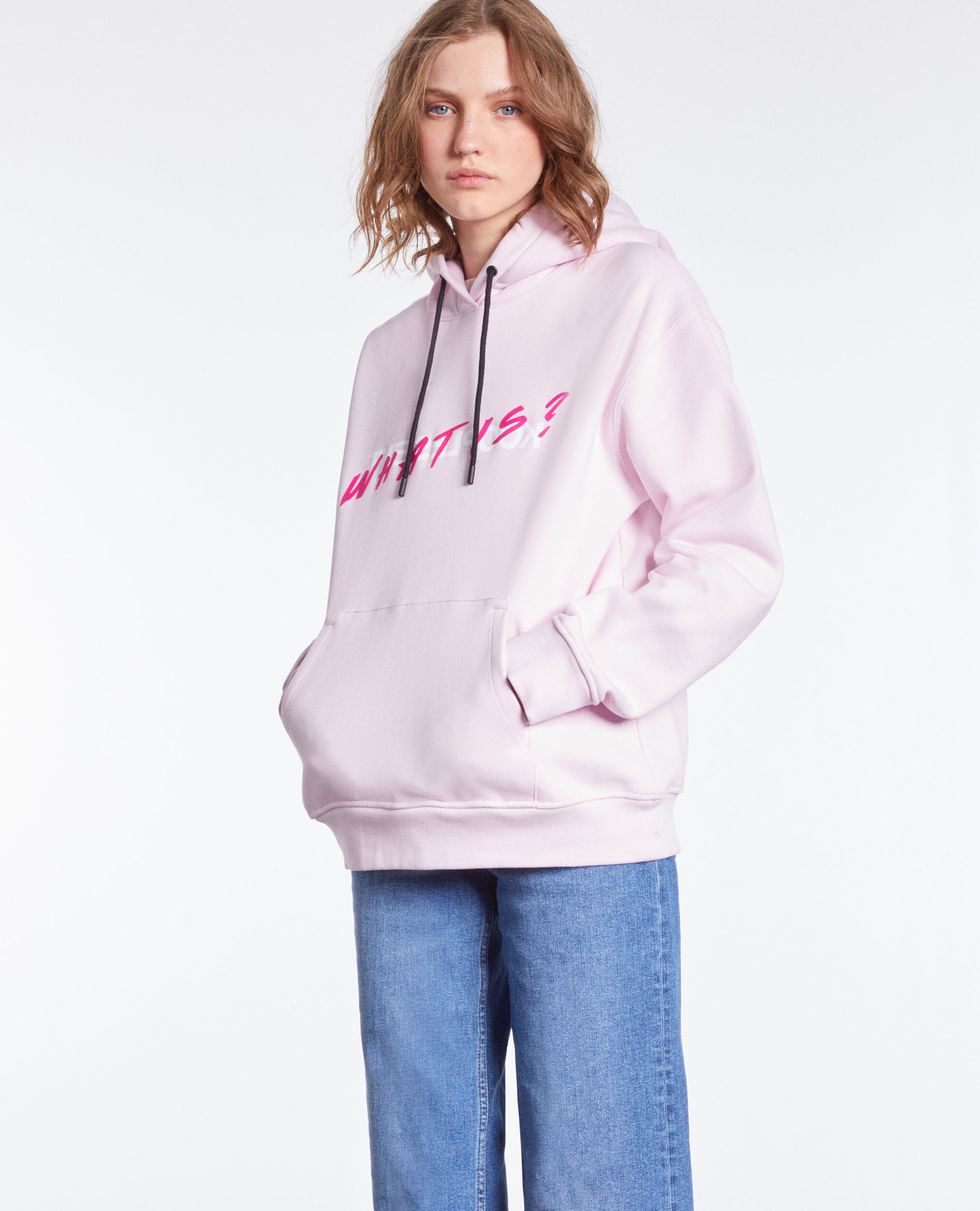 Sweatshirt à capuche What is rose