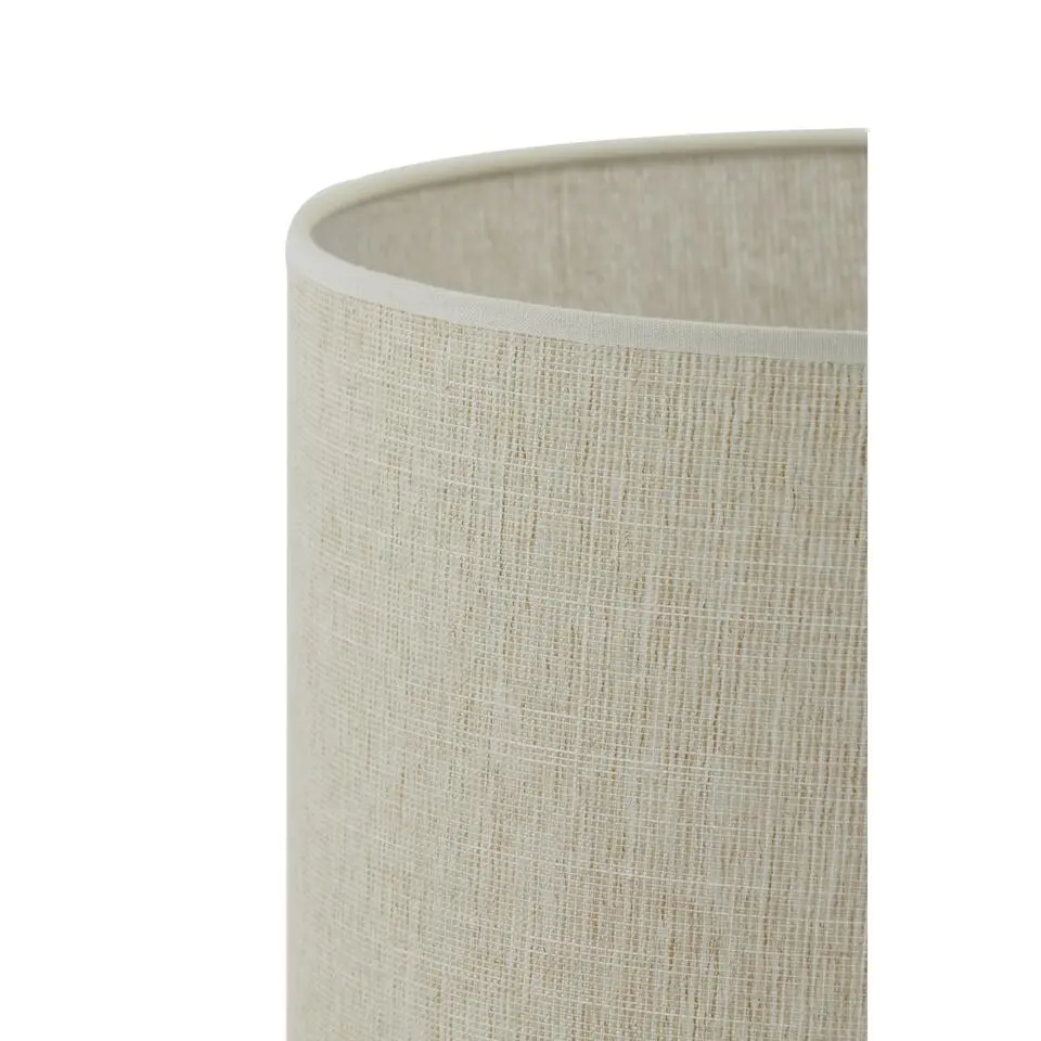 Cilinder Lampenkap Breska - Parel Wit - Ø40x30cm