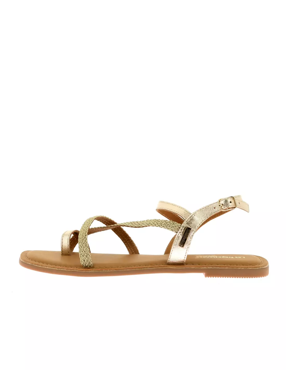LES TROPEZIENNES CHAMPY - Sandales & nu-pieds Or
