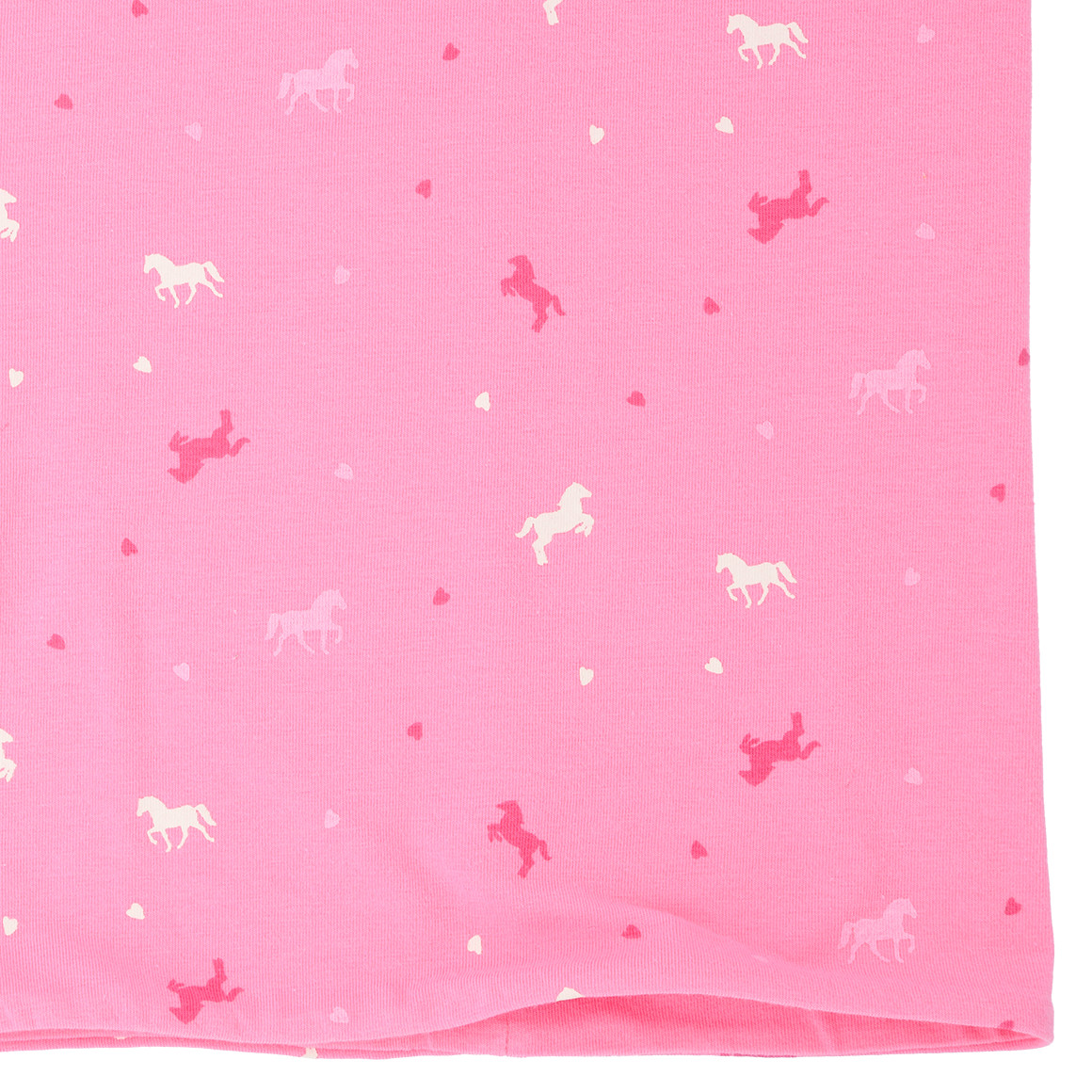 Yigga Mädchen Snood mit Pferde-Allover pink