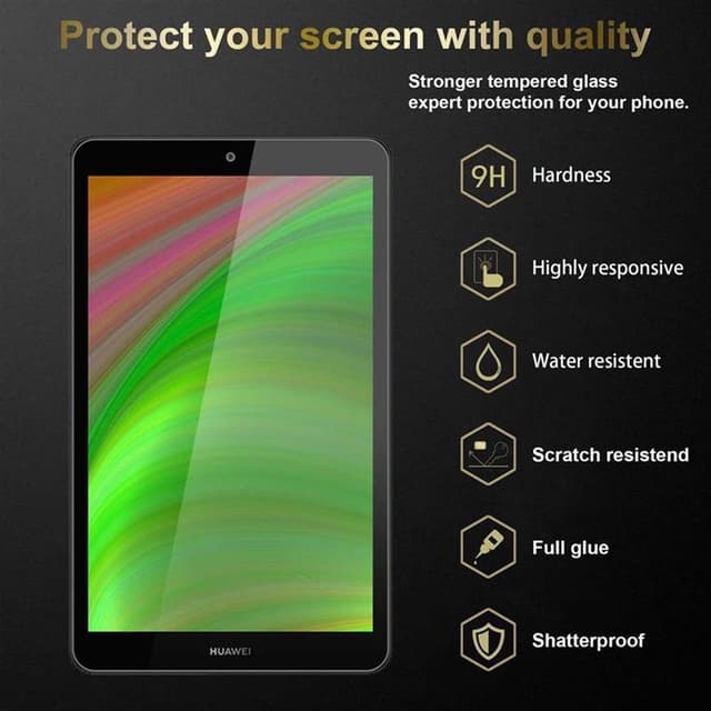 Huawei MediaPad M5 8 (8.4 tomme) 3x Skærmbeskytter