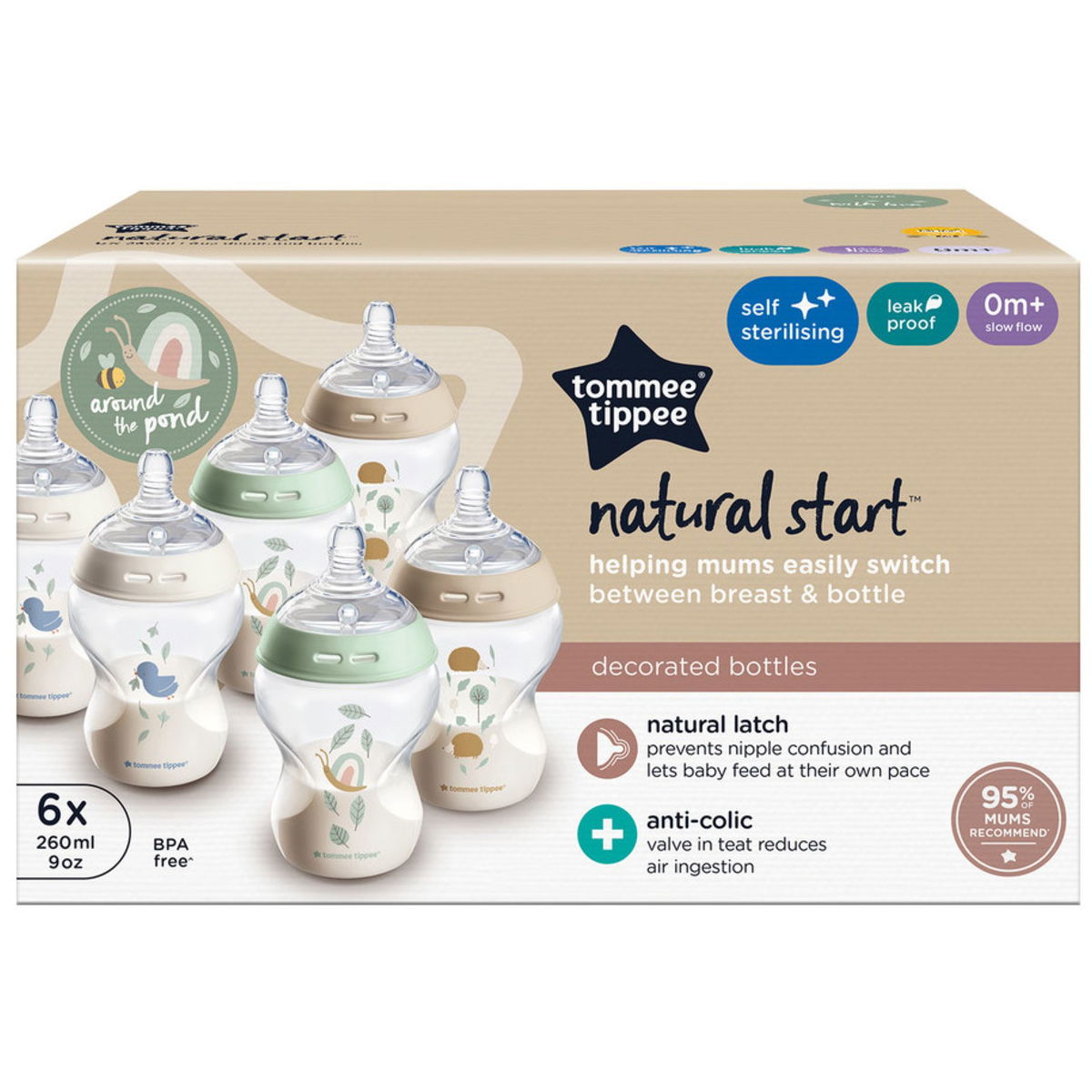 Tommee TippeeTommee Tippee   Babyflasche 6er Set