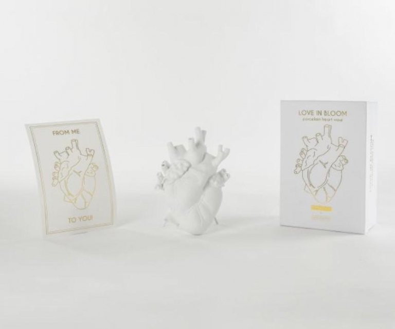 Seletti Love in Bloom hart vaas Kintsugi